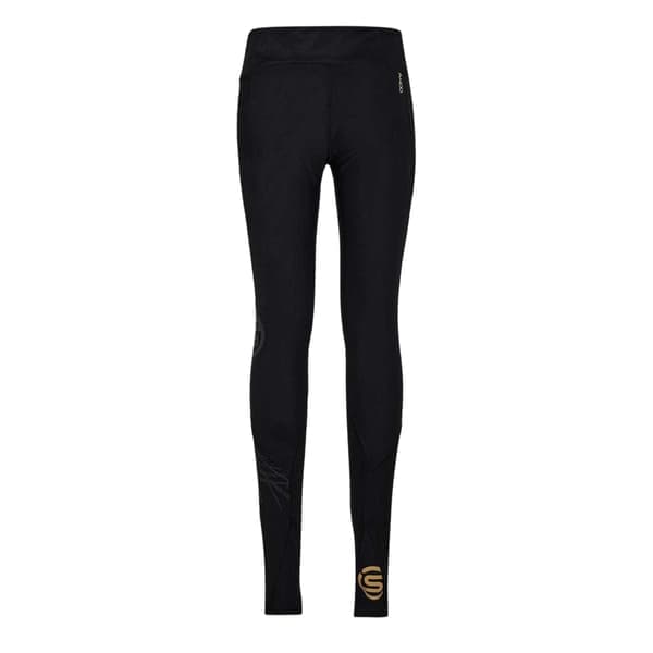 Skins Dame A400 Leggings 14 UK Sort Sort 14 UK
