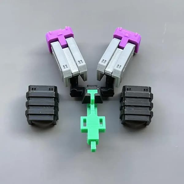 3D DIY Arm Tykkere Lår Tilbehør Opgraderingssæt til DX9 Devastator