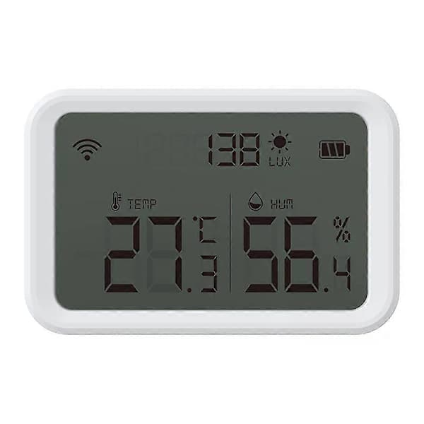 Tuya Zigbee Termometer & Hygrometer, Trådlös Temperatur- och Fuktighetssensor