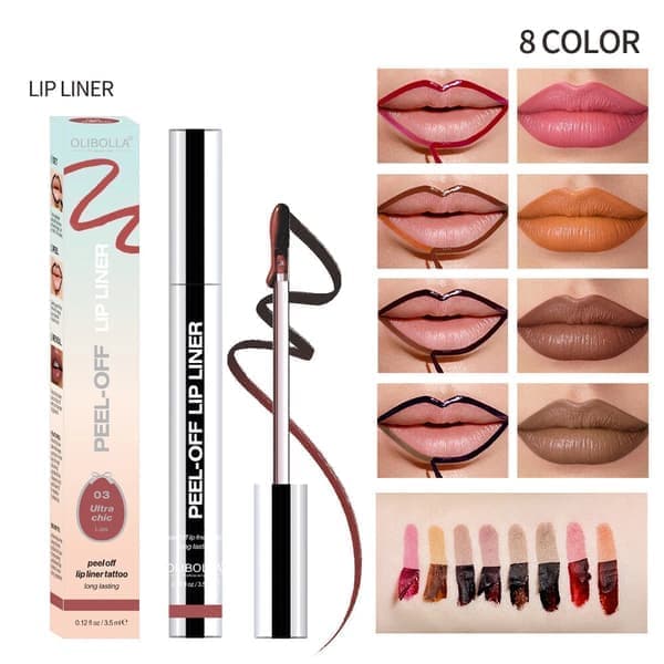 Læbestift, Peel-Off Lip Gloss, Langtidsholdbar Læbefarve 01# 01# 01#