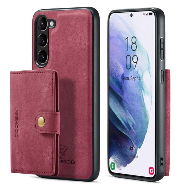 Samsung Galaxy S23 - Etui Kortholder 4 Kortpladser Sort Svart