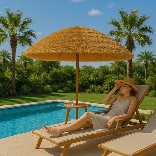Rantavarjo / Havaiji-aurinkovarjo - 170 cm