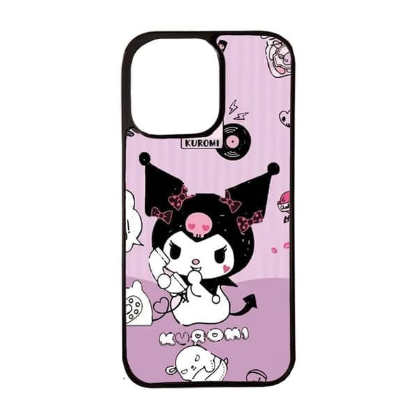 Kuromi iPhone 15 Plus -suojakuori