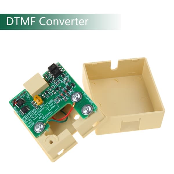 DTMF-omvandlare Pulsöverföring Dubbelton Multifrekvens Telefonmodul