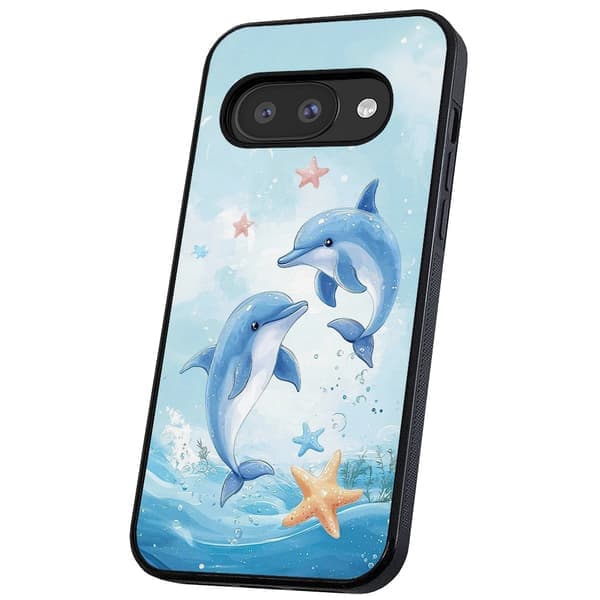 Google Pixel 10A - Deksel/Mobildeksel Delfiner