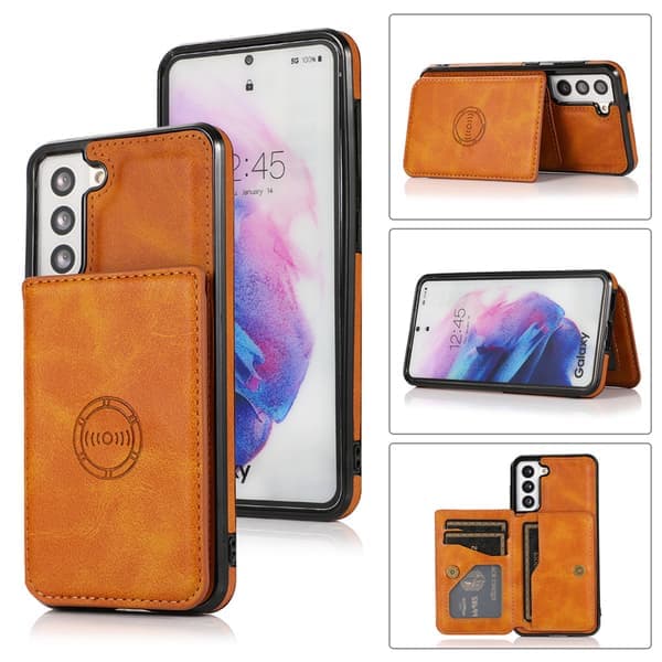 Samsung Galaxy S23 - Etui med kortholder sort Svart