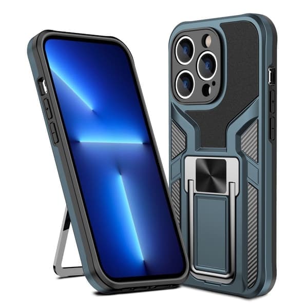 Støtsikkert iPhone 14 Pro Max Hybriddeksel - Grønn Grønn