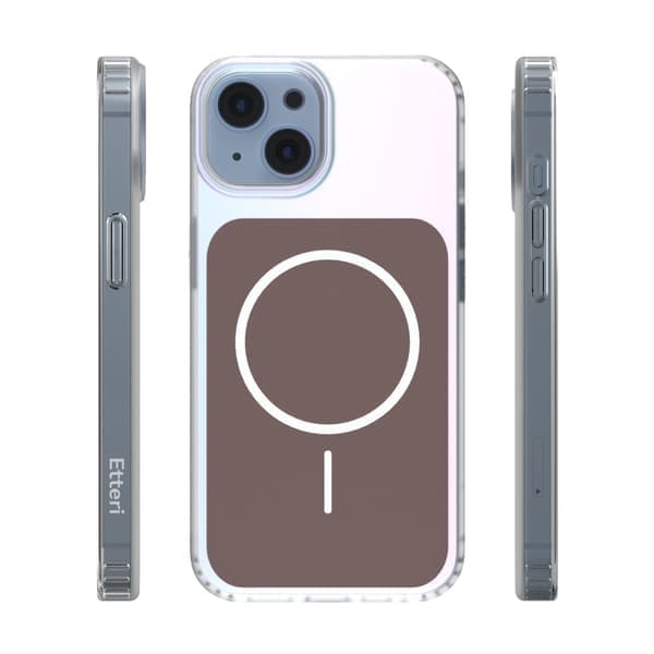 Etteri Hidden Pearl deksel til iPhone 14 brun