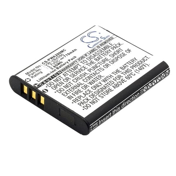 Batteri til Panasonic HX-WA03 etc