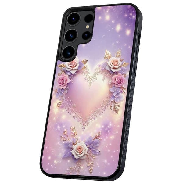 Samsung Galaxy S23 Ultra - Deksel/Mobildeksel Hjerte