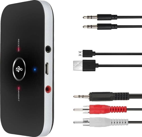 2-in-1 Bluetooth Lähetin ja Vastaanotin Langaton Audio Lähetin