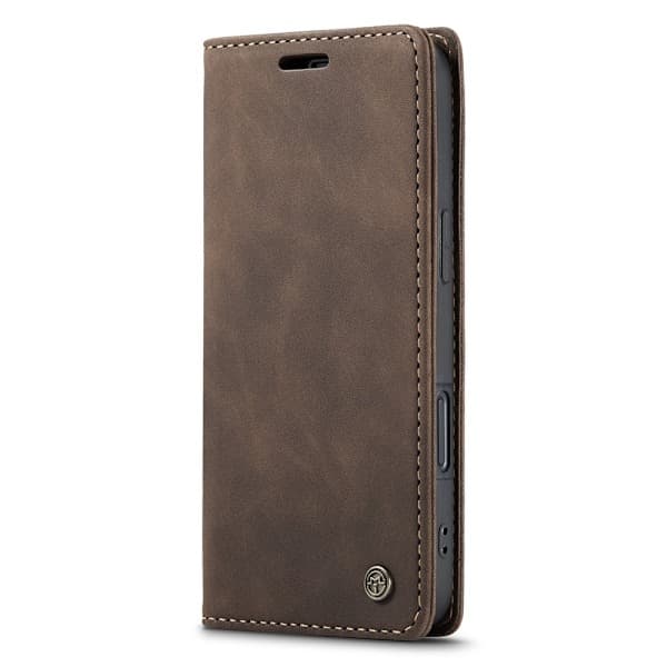 CASEME Plånboksfodral iPhone 16 - Kaffe Mörkbrun
