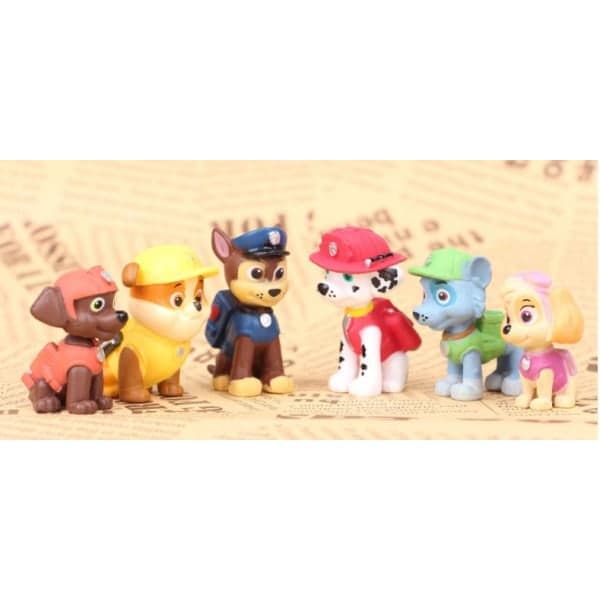 PAW PATROL 12 FIGURER Julklappar