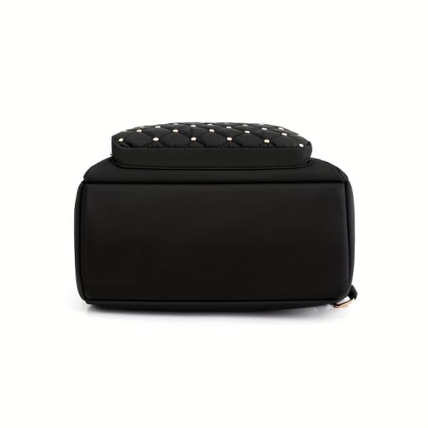 Trykt reisesekk Black