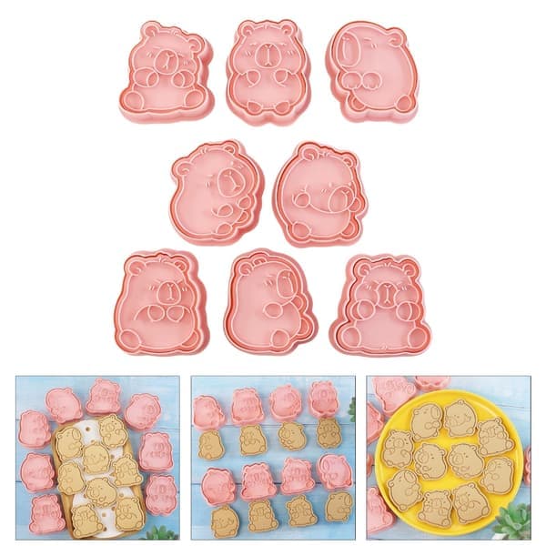 8 Capybara-kakemformer for profesjonell og hjemmebaking av kjeksformer