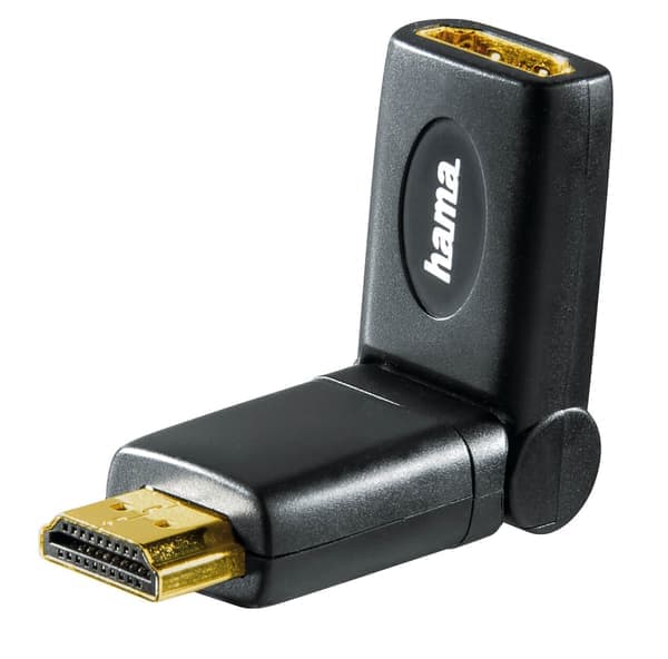 Adapter HDMI Rotation Hona-Hane Guld Svart