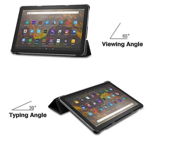 Fodral kompatibelt med Amazon Fire HD 10 11:e generationen 2021 års utgåva