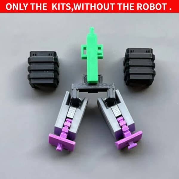 3D DIY Arm Thicken Thigh Tillbehör Uppgraderingssats för DX9 Devastator