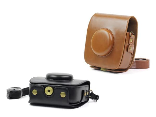 Perfekt kamerataske til Instax Square + rem brun brown