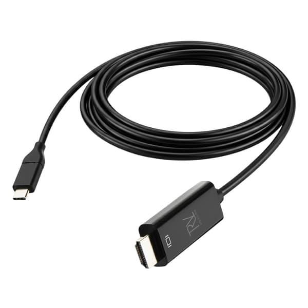 Rvelon USB-C til HDMI 1.4 kabel 4K - 1 meter med chipset