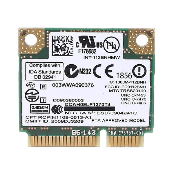Til Centrino Wireless-n 1000 Wifi Link1000 112bnhmw 300mbps Half Mini Pci-e Trådløst Netværkskort