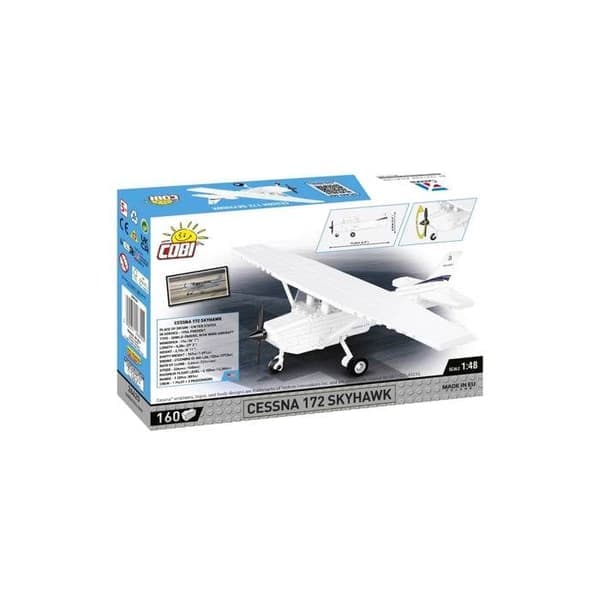 Modell - COBI - CESSNA 172 SKYHAWK W - Plast - 150 deler - Til selvmontering