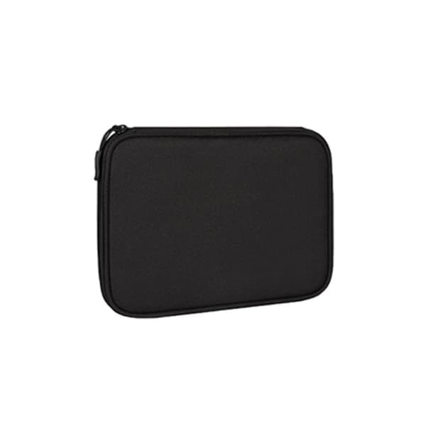 Bærbar Digital USB Oplader Kabler Ledninger Opbevaringstaske sort black