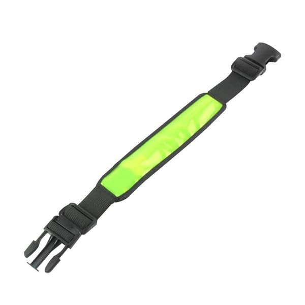 Smidigt Genomtänkt LED Reflexarmband Vit Vit