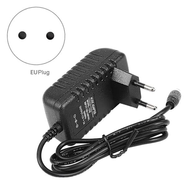AC/DC 12V 2A 24W Strømforsyningsadapter Transformator for 5050 3528 LED Strip EU Plugg