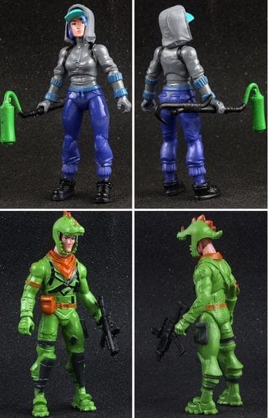 8st Fortnite-figurer 9CM julklappar