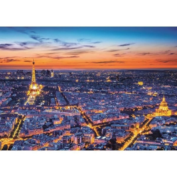 Pussel - Clementoni - Paris View - 1500 bitar - Landskap och natur - Vuxen