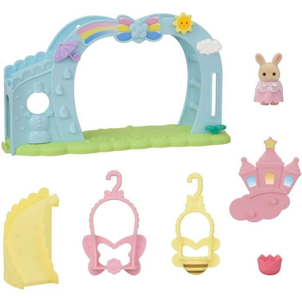SYLVANIAN FAMILIES 5745 - Lekplats för spädbarn Flerfärgad