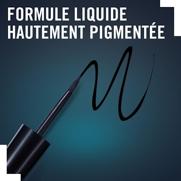 RIMMEL Eyeliner Exaggerate Waterproof - 003 musta sort