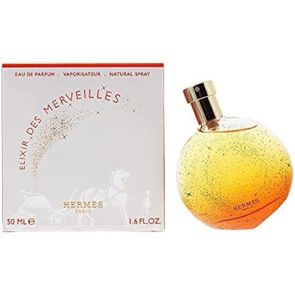 Parfyymin vesi - Hermès - Elixir Des Merveilles - 50 ml - Itämainen - Amber - Herkullinen