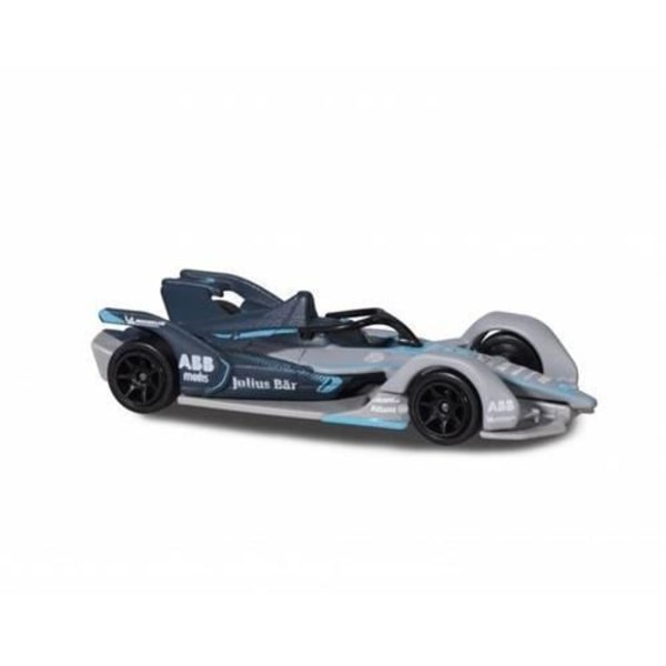MAJORETTE Formula-E Box 5 Metal Vehicles 1/64:e - Glow in the dark - Display box - Flerfärgad Flerfärgad