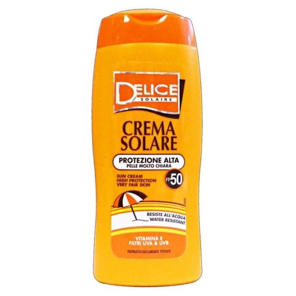 DELICE Fp50 solkräm 250 ml. - solprodukter