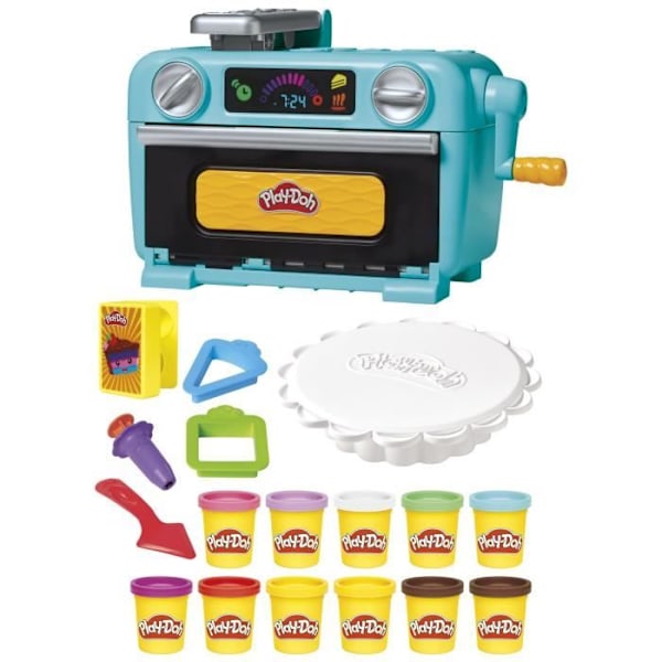 Play-Doh Kaunis kakkupalani, muovailuvaha-sarja Flerfärgad