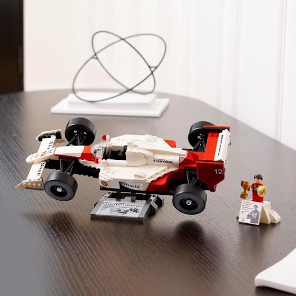 LEGO Icons 10330 McLaren MP4/4 ja Ayrton Senna, malliautosarja aikuisille
