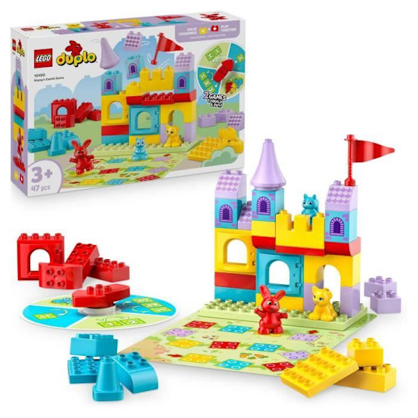 LEGO DUPLO 10450 Hopsy Slotspillet - Byggesæt Til Børn Fra 3 År Med Dyr Flerfärgad