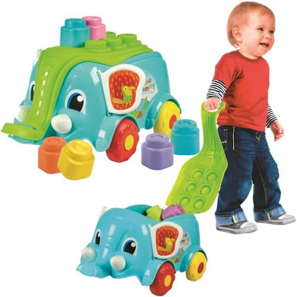 Elephant Clemmy med mjuka block