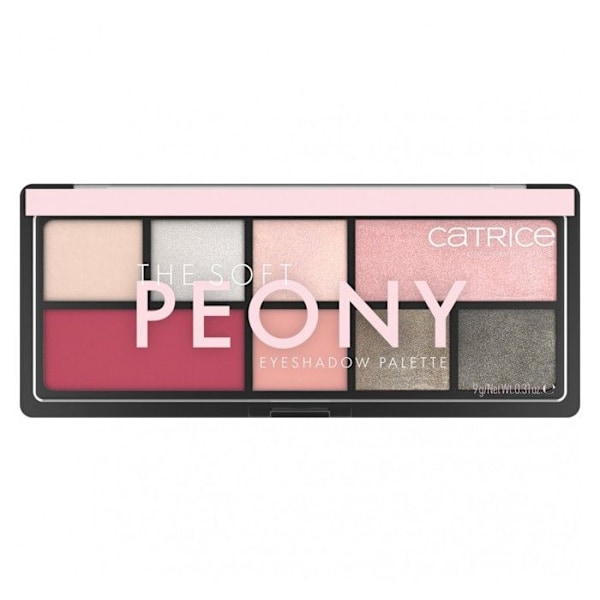 Øjenskyggepalette - CATRICE - The Soft Peony - Rosa - Beige - Mauve ros, beige, mauve
