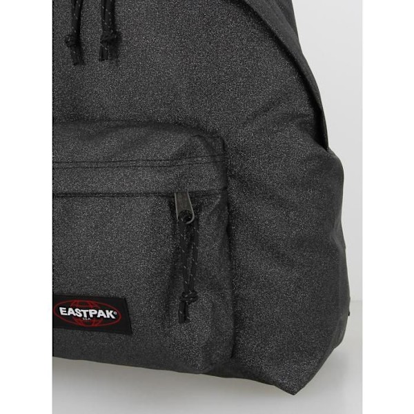 Sac à dos Eastpak Padded Pak'R Spark Black - Justerbare stropper og polstret ryg - Lynlåslomme foran - Eastpak-logo Svart