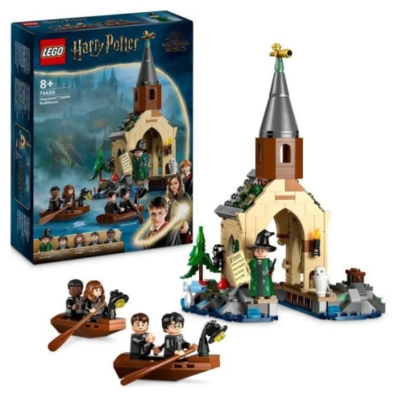 LEGO Harry Potter 76426 Hogwarts båthus, Fantasileksak för barn