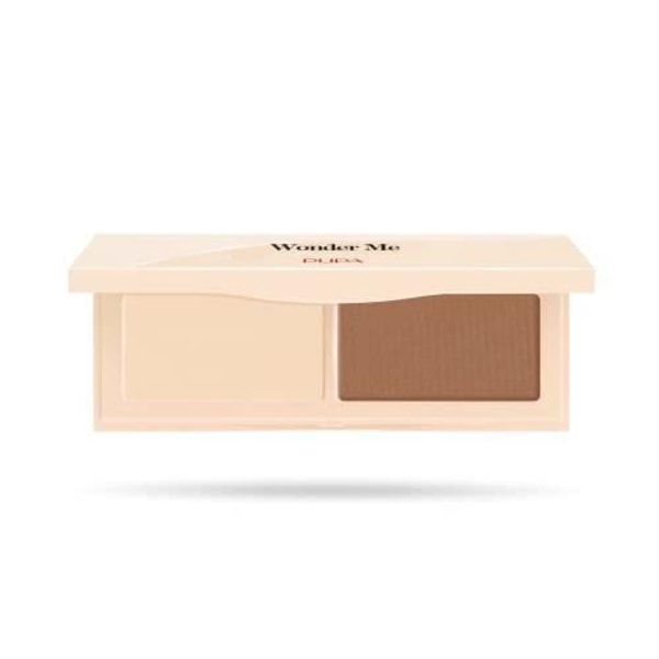 PUPA WONDER ME NATURAL SCULPT 8G PUDER ANSIKT KONTURERING 001 LJUS SK