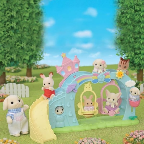 SYLVANIAN FAMILIES 5745 - Lekplats för spädbarn Flerfärgad