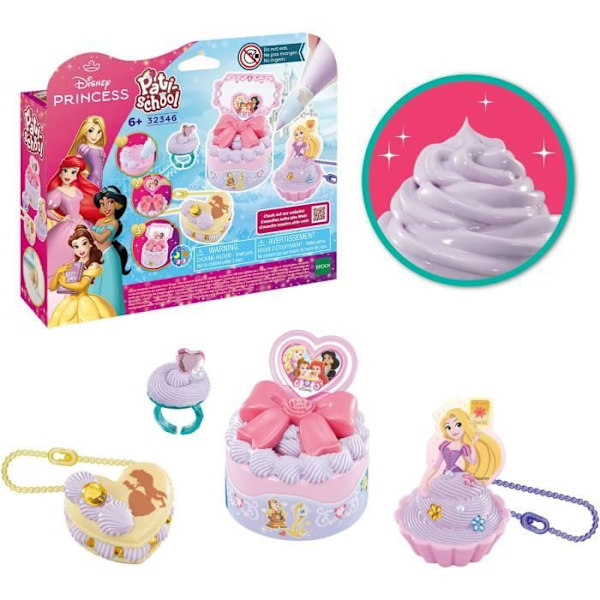 Skaparverkstaden - Pati School - EPOCH - Disney kreativ kit med formbar lera Flerfärgad