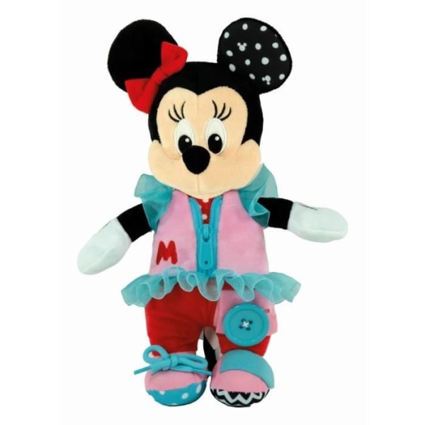 Clementoni - Montessori - Baby Minnie - Plys at pynte på Rosa
