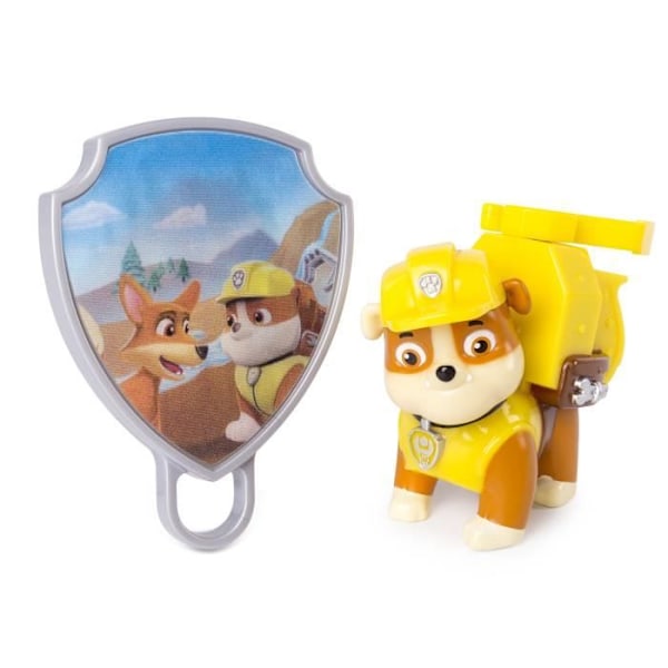 Actionfigur - Rubble - Paw Patrol - SPIN MASTER - Unisex - Fra 3 år Flerfarvet