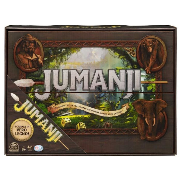 Kysymyspeli - SPIN MASTER - Jumanji In Legno - Mixed - 2 pelaajaa tai enemmän - Sisä