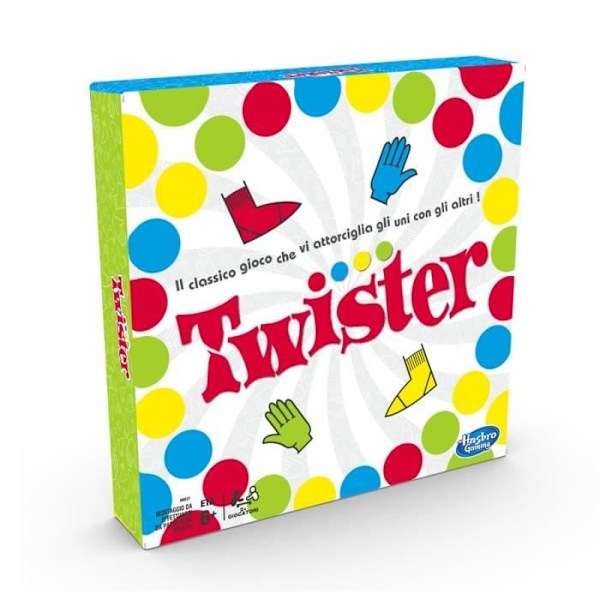 Twister - HASBRO - Marvel Spider-Man - Juhlapeli - Mixed - 6-vuotiaat ja sitä vanhemmat Flerfärgad